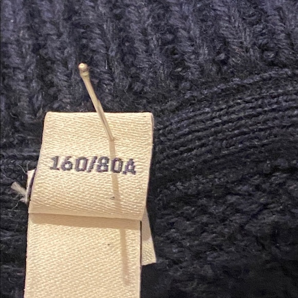 Gant Navy Blue Cotton V Neck sweater ladies size S - Picture 5 of 11